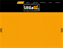 Tablet Screenshot of littlecatdiaries.com